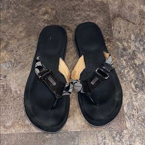Coach flip flops